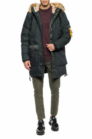 Long hooded jacket, zdjęcie 2 Long hooded jacket od Diesel